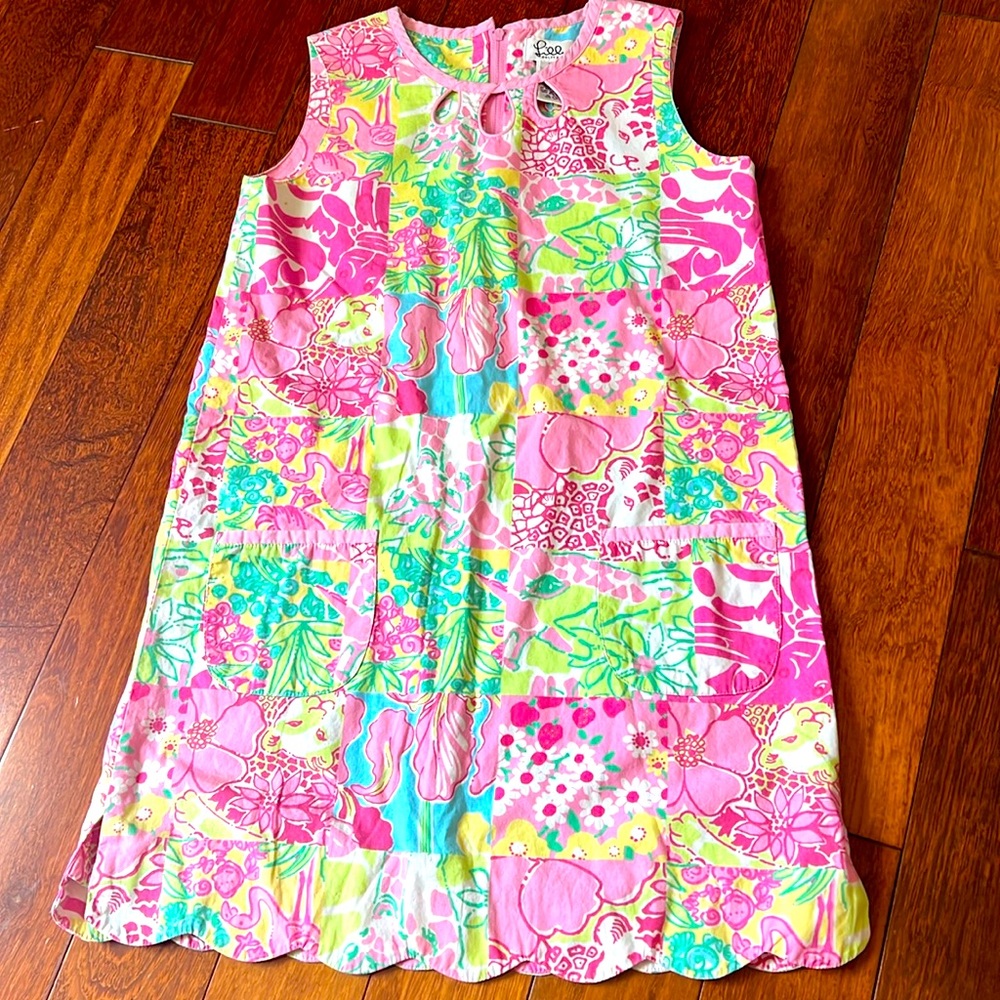 Lilly Pulitzer girls size 12 shift dress